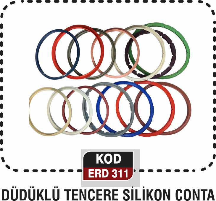 DÜDÜKLÜ TENCERE SİLİKON CONTA ERD 311