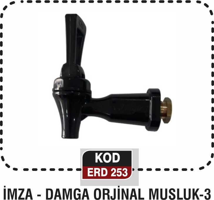 İMZA - DAMGA ORJİNAL MUSLUK ERD 253