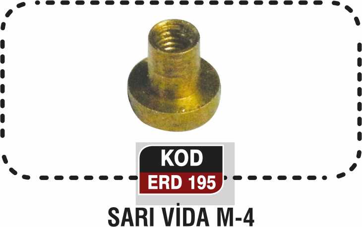 SERI VİDA M-4 ERD 195